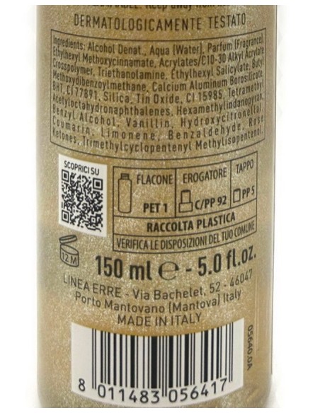 giardino dei sensi acqua corpo profumata illuminante 150ml - sugar delight: tuttocasashop.live: igiene e cura della persona