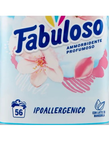 fabuloso ammorbidente per bucato - 56 lavaggi 1250ml - ipoallergenico: tuttocasashop.live: prodotti per bucato e tessuti