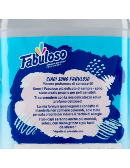 fabuloso ammorbidente per bucato - 56 lavaggi 1250ml - ipoallergenico: tuttocasashop.live: prodotti per bucato e tessuti