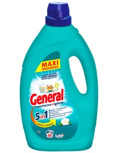 general detersivo lavatrice liquido 60 lavaggi 2400ml - color: tuttocasashop.live: prodotti per bucato e tessuti