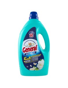 general detersivo lavatrice liquido 60 lavaggi 2400ml - universale: tuttocasashop.live: prodotti per bucato e tessuti