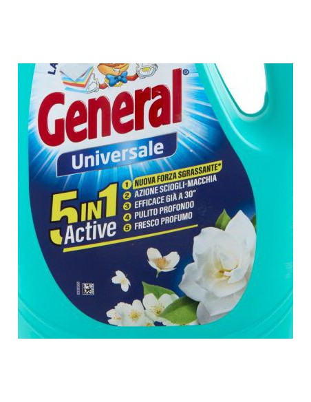 general detersivo lavatrice liquido 60 lavaggi 2400ml - universale: tuttocasashop.live: prodotti per bucato e tessuti