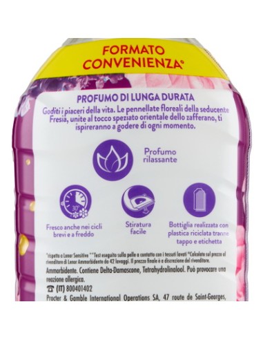 lenor ammorbidente concentrato 87 lavaggi 1827ml - ametista: tuttocasashop.live: prodotti per bucato e tessuti