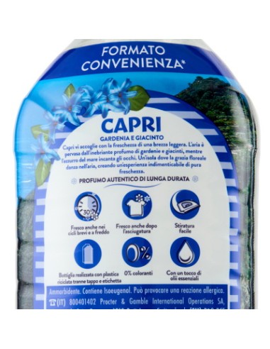 lenor ammorbidente concentrato 87 lavaggi 1827ml - capri: tuttocasashop.live: prodotti per bucato e tessuti
