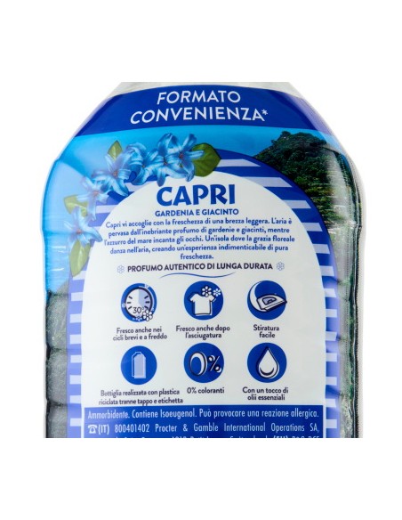 lenor ammorbidente concentrato 87 lavaggi 1827ml - capri: tuttocasashop.live: prodotti per bucato e tessuti
