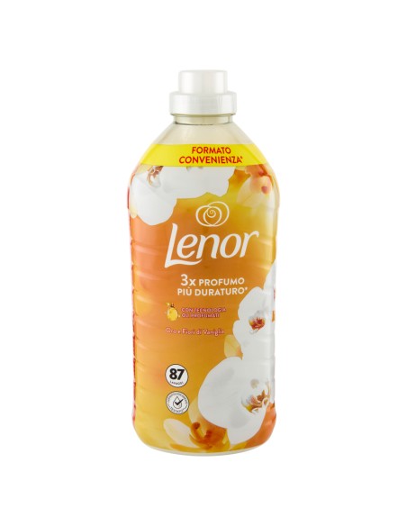 lenor ammorbidente concentrato 87 lavaggi 1827ml - oro & fiori: tuttocasashop.live: prodotti per bucato e tessuti