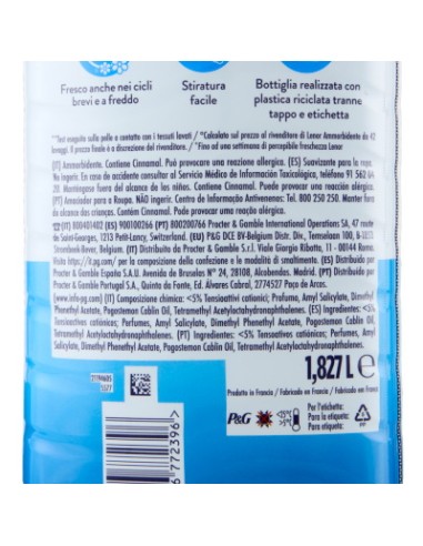 lenor ammorbidente concentrato 87 lavaggi 1827ml - primavera: tuttocasashop.live: prodotti per bucato e tessuti