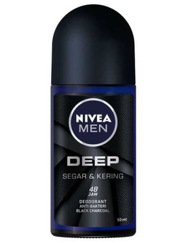 nivea deodorante roll-on 50ml - for men - deep fresh: tuttocasashop.live: igiene e cura della persona