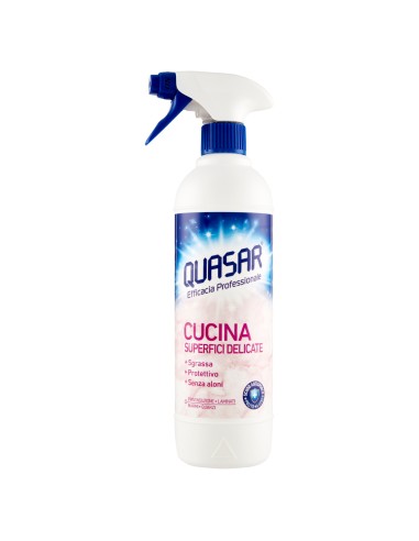 quasar detergente cucina spray - 580ml - con erogatore: tuttocasashop.live: pulizia e cura della casa