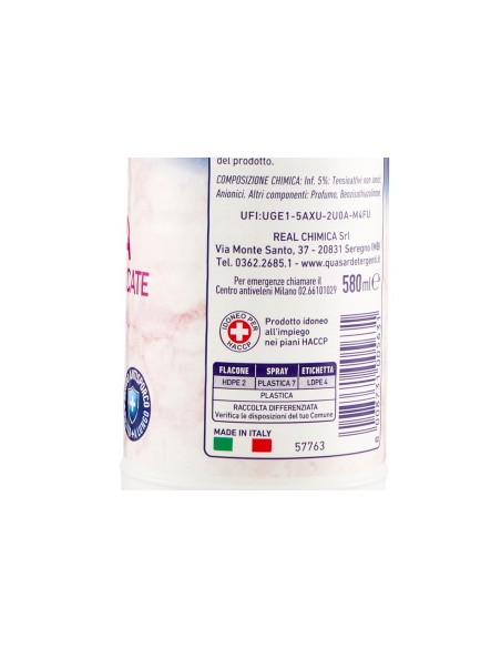 quasar detergente cucina spray - 580ml - con erogatore: tuttocasashop.live: pulizia e cura della casa