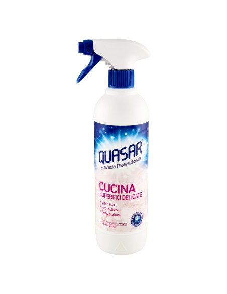 quasar detergente cucina spray - 580ml - con erogatore: tuttocasashop.live: pulizia e cura della casa