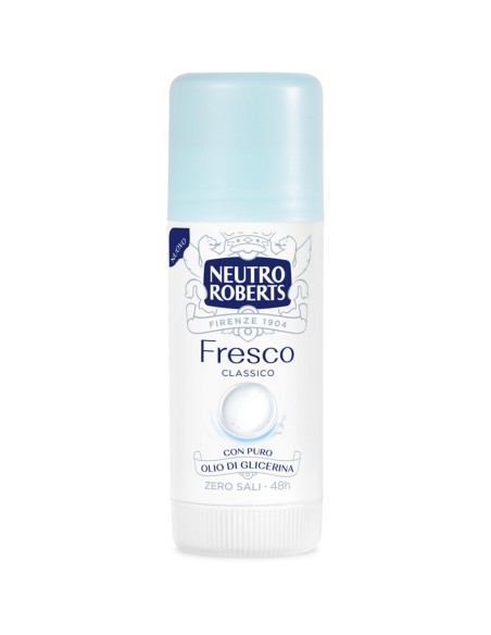 neutro roberts deodorante stick 40ml - fresco - classico: tuttocasashop.live: igiene e cura della persona