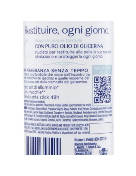 neutro roberts deodorante stick 40ml - fresco - classico: tuttocasashop.live: igiene e cura della persona