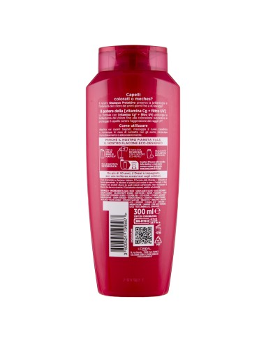 elvive l'oreal shampoo 300ml - color vive - per capelli colorati o meches: tuttocasashop.live: igiene e cura della persona