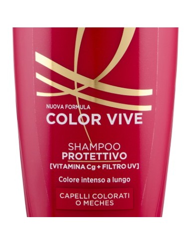 elvive l'oreal shampoo 300ml - color vive - per capelli colorati o meches: tuttocasashop.live: igiene e cura della persona
