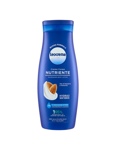 leocrema body crema fluida corpo 400ml - nutriente: tuttocasashop.live: igiene e cura della persona