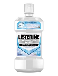 listerine collutorio per igiene orale - 500ml - advanced white: tuttocasashop.live: igiene e cura della persona