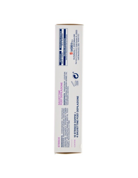 lycia 20 strisce depilatorie viso + 4 salviettine per pelli sensibili: tuttocasashop.live: igiene e cura della persona