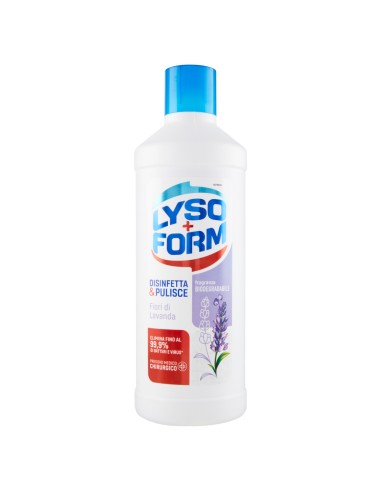 lysoform casa detergente disinfettante - 1100ml - fiori di lavanda: tuttocasashop.live: pulizia e cura della casa