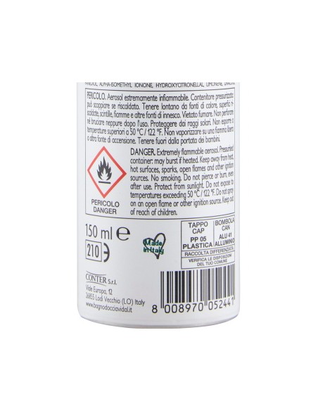 vidal deodorante spray - 150ml - freschezza intesa - bergamotto e zenzero: tuttocasashop.live: igiene e cura della persona