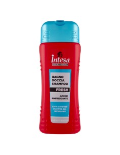 intesa pour homme bagno doccia shampoo - 500ml - fresh - energy boost: tuttocasashop.live: igiene e cura della persona
