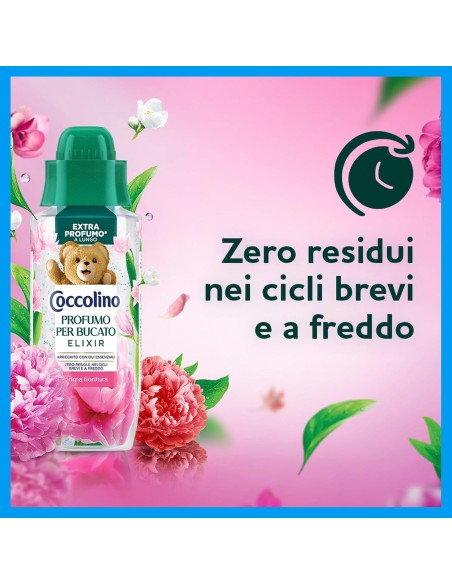 coccolino profumo per bucato elixir - 342ml - prima fioritura: tuttocasashop.live: prodotti per bucato e tessuti