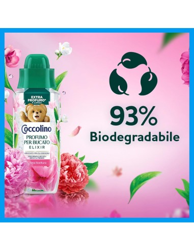 coccolino profumo per bucato elixir - 342ml - prima fioritura: tuttocasashop.live: prodotti per bucato e tessuti