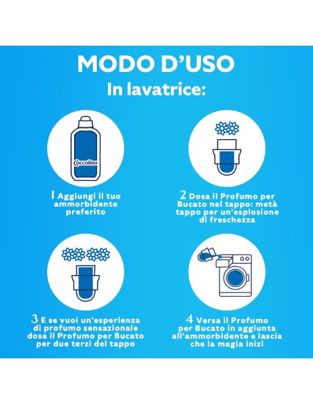 coccolino profumo per bucato elixir - 342ml - prima fioritura: tuttocasashop.live: prodotti per bucato e tessuti