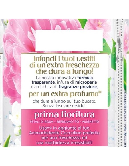 coccolino profumo per bucato elixir - 342ml - prima fioritura: tuttocasashop.live: prodotti per bucato e tessuti