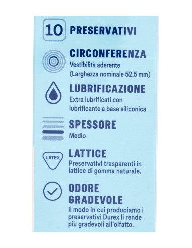 durex profilattici - 10 pezzi - settebello classico: tuttocasashop.live: igiene e cura della persona