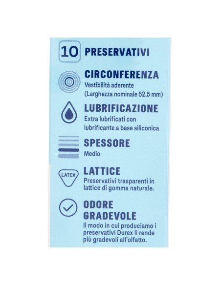 durex profilattici - 10 pezzi - settebello classico: tuttocasashop.live: igiene e cura della persona