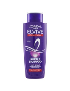 elvive purple shampoo - 200ml - antigiallo - anti-giallo: tuttocasashop.live: igiene e cura della persona