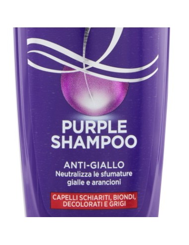 elvive purple shampoo - 200ml - antigiallo - anti-giallo: tuttocasashop.live: igiene e cura della persona