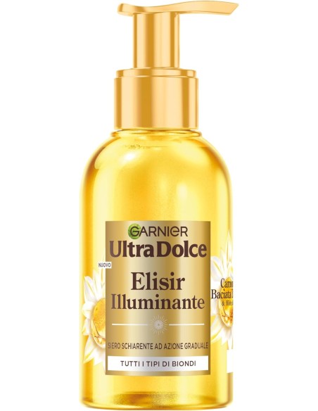 ultra dolce elisir illuminante - 120ml - siero schiarente per capelli biondi: tuttocasashop.live: igiene e cura della persona