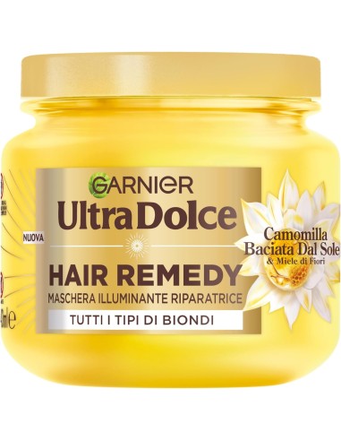 ultra dolce maschera - 340ml - illuminante riparatrice camomilla - biondi: tuttocasashop.live: igiene e cura della persona