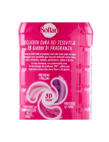soflan detersivo liquido per capi delicati 28 lavaggi - 900ml - classico: tuttocasashop.live: prodotti per bucato e tessuti