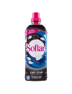soflan detersivo liquido per capi delicati 28 lavaggi - 900ml - capi neri: tuttocasashop.live: prodotti per bucato e tessuti