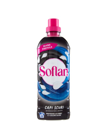 soflan detersivo liquido per capi delicati 28 lavaggi - 900ml - capi neri: tuttocasashop.live: prodotti per bucato e tessuti