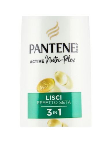 pantene pro-v shampoo balsamo e trattamento - 250ml - lisci setosi: tuttocasashop.live: igiene e cura della persona