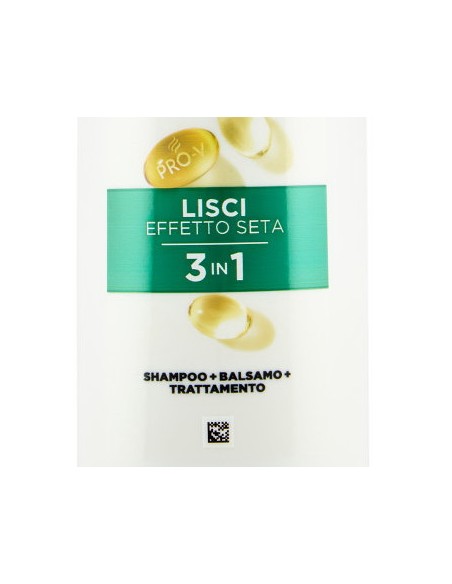 pantene pro-v shampoo balsamo e trattamento - 250ml - lisci setosi: tuttocasashop.live: igiene e cura della persona