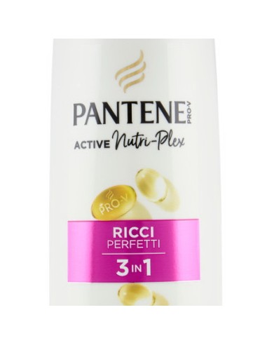pantene pro-v shampoo balsamo e trattamento - 250ml - ricci: tuttocasashop.live: igiene e cura della persona