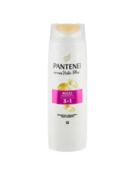 pantene pro-v shampoo balsamo e trattamento - 250ml - ricci: tuttocasashop.live: igiene e cura della persona