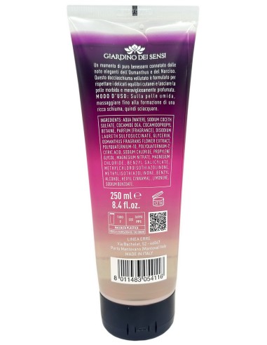 giardino dei sensi doccia shampoo - 250ml - osmanthus e narciso: tuttocasashop.live: igiene e cura della persona
