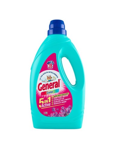 general detersivo lavatrice liquido 28 lavaggi 1120ml - color capi colorati: tuttocasashop.live: prodotti per bucato e tessuti