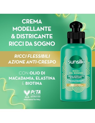 sunsilk crema per capelli 200ml - ricc da sogno - modellante e districante: tuttocasashop.live: igiene e cura della persona