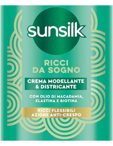 sunsilk crema per capelli 200ml - ricc da sogno - modellante e districante: tuttocasashop.live: igiene e cura della persona