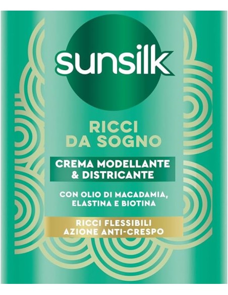sunsilk crema per capelli 200ml - ricc da sogno - modellante e districante: tuttocasashop.live: igiene e cura della persona