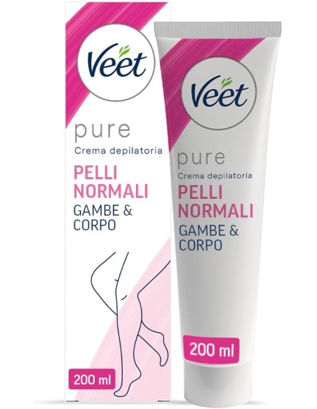 veet crema depilatoria - 200ml - per pelli normali: tuttocasashop.live: igiene e cura della persona