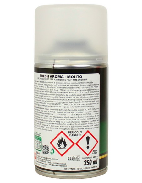 fresh aroma ricarica deodorante per diffusore automatico - 250ml - mojito: tuttocasashop.live: pulizia e cura della casa