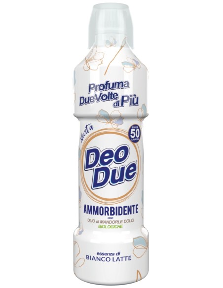 deo due ammorbidente profumante 50 lavaggi 1 litro - premium - bianco latte: tuttocasashop.live: prodotti per bucato e tessuti